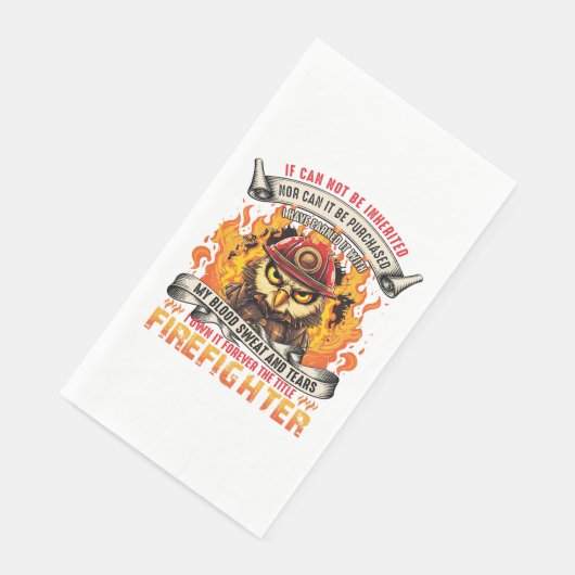 Feuerwehrschiff Serviette (Ecke)