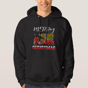 Feuerwehrschiff Weihnachtsfamilie für Feuerwehrleu Hoodie