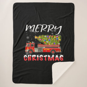 Feuerwehrschiff Weihnachtsfamilie für Feuerwehrleu Sherpadecke