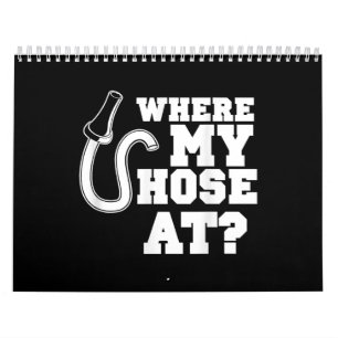 Feuerwehrschlauch Adult Humor für Feuerwehrleute Kalender