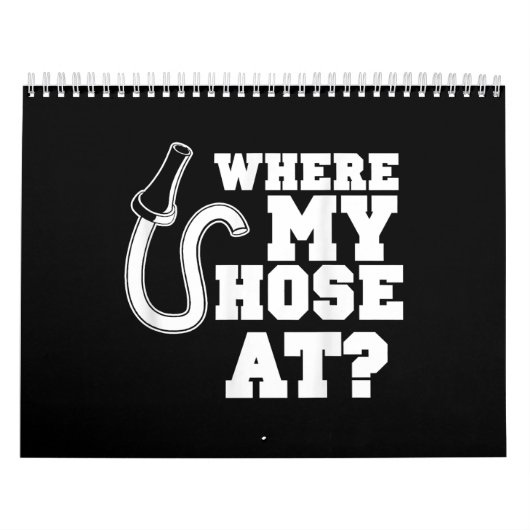 Feuerwehrschlauch Adult Humor für Feuerwehrleute Kalender (Titelbild)