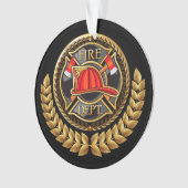 Feuerwehrschmuck Ornament (Vorderseite)
