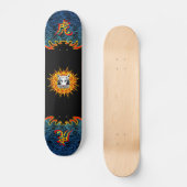 Feuerwehrskateboard Skateboard (Vorderseite)