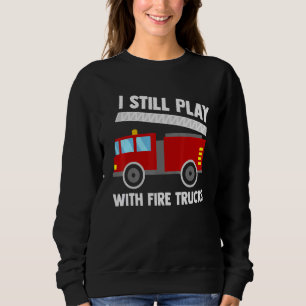 Feuerwehrspielzeugboys Feuerwehrwerkzeuge Feuerweh Sweatshirt