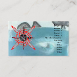 Feuerwehrstern Visitenkarte