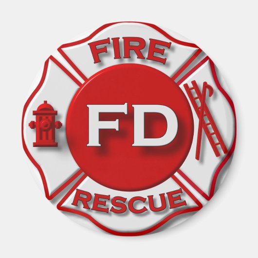 Feuerwehrstolz Magnet (Vorne)