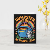 Feuerwehrteam Karte (Gelbe Blume)