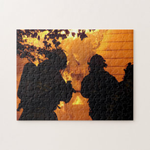 Feuerwehrteam Puzzle
