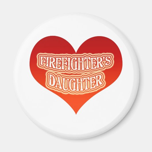 Feuerwehrtochter Magnet (Vorne)