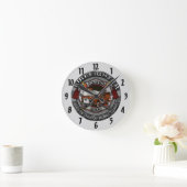 Feuerwehruhr Runde Wanduhr (Zuhause)