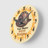 Feuerwehruhr Runde Wanduhr (Winkel)