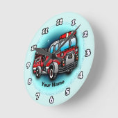 Feuerwehruhr Runde Wanduhr (Winkel)