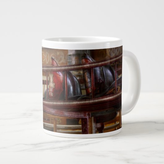 Feuerwehrunternehmen 1 Jumbo-Tasse (Vorderseite Rechts)