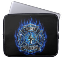 Feuerwehrverkleidung Notebook-Tasche mit Blauer Fl