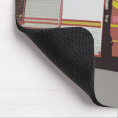 Feuerwehrwagen Mousepad (Ecke)