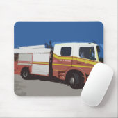 Feuerwehrwagen Mousepad (Mit Mouse)