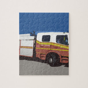 Feuerwehrwagen Puzzle