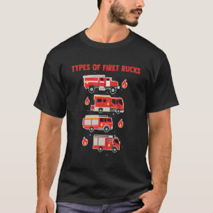 Feuerwehrwagen Service Feuerwehrhelden T-Shirt