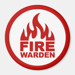 Feuerwehrwart Magnet