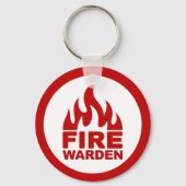 Feuerwehrwart Schlüsselanhänger (Vorderseite)
