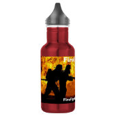 Feuerwehrwasserflasche Edelstahlflasche (Links)