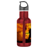 Feuerwehrwasserflasche Edelstahlflasche (Rückseite)