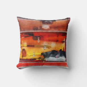 Feuerwehrwerkzeuge des Handwerks Kissen