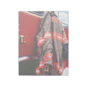 Feuerwehrweste Notizblock (Rotiert)