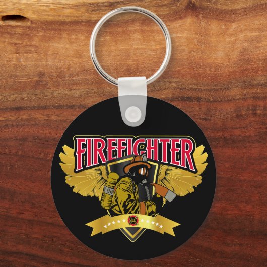 Feuerwehrwings Schlüsselanhänger (Vorderseite)