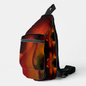Feuerwelle Crossbody Bag (Rechte Ecke)
