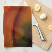 Feuerwelle Küchentuch (Viertel Falte)