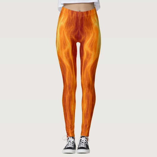 Feuerwelle Leggings (Vorderseite)