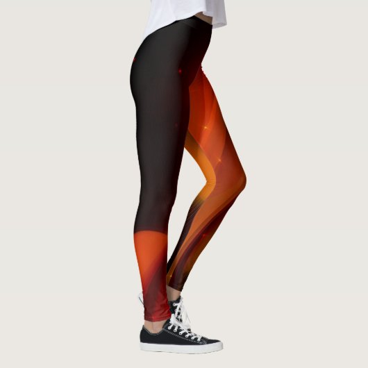 Feuerwelle Leggings (Rechts)