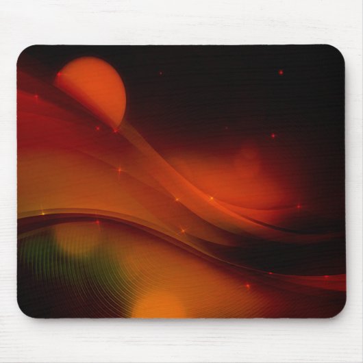 Feuerwelle Mousepad (Vorne)