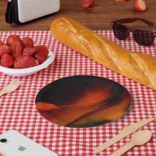 Feuerwelle Pappteller