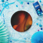 Feuerwelle Pappteller (Party)