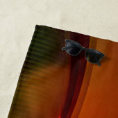 Feuerwelle Strandtuch (Beispiel)