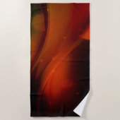 Feuerwelle Strandtuch (Vorderseite)