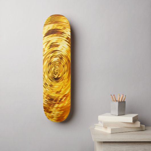Feuerwelle V Skateboard (Wandkunst)