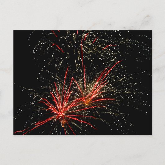 Feuerwerk 03 postkarte (Vorderseite)