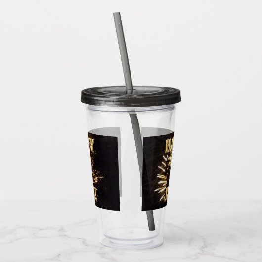 Feuerwerk 10. 4. Juli Acryltumbler Acryltrinkbecher (Links)