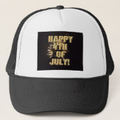 Feuerwerk 10 4. Juli LKW-Hut Truckerkappe (Vorderseite)