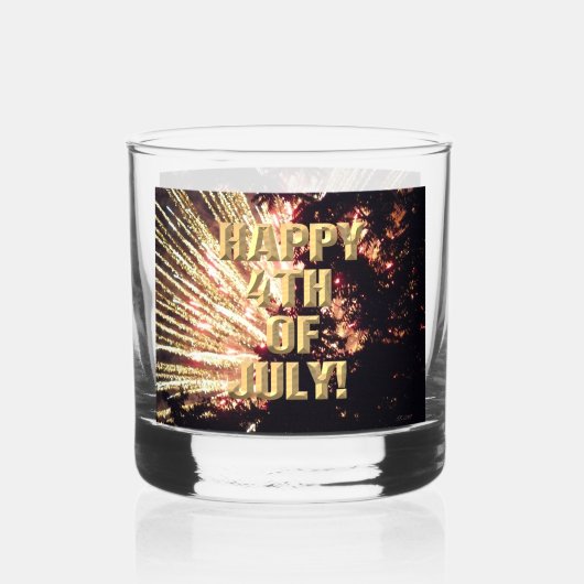 Feuerwerk 11 4. Juli Felsen Glas (Vorderseite)