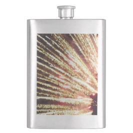 Feuerwerk 11 Messkolben aus rostfreiem Stahl Flachmann