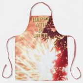 Feuerwerk 12 4. Juli Koch Schürze (Vorderseite)