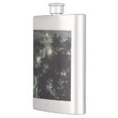 Feuerwerk 13 Messkolben aus rostfreiem Stahl Flachmann (Links)