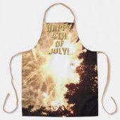 Feuerwerk 15 4. Juli Koch Schürze (Vorderseite)