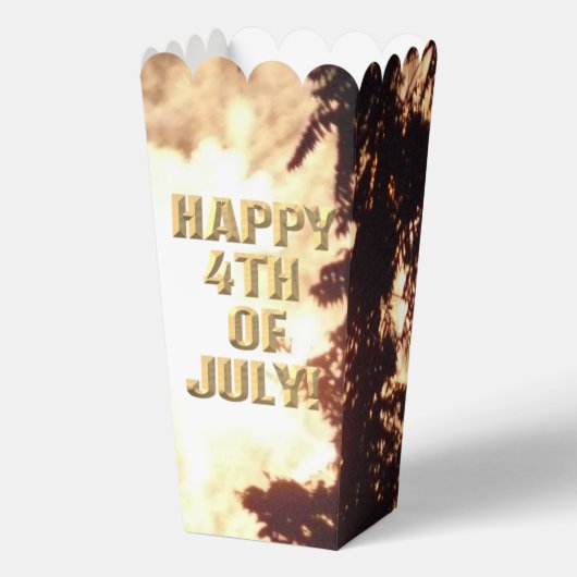Feuerwerk 15 4. Juli Popcorn-Boxen Geschenkschachtel (Vorderseite)
