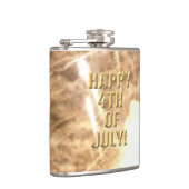 Feuerwerk 15 4. Juli umhüllter Kolben Flachmann (Rechts)