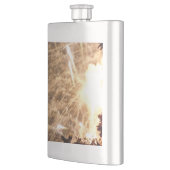 Feuerwerk 15 Messkolben aus rostfreiem Stahl Flachmann (Links)